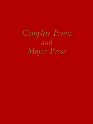 cover image of The Complete Poems and Major Prose